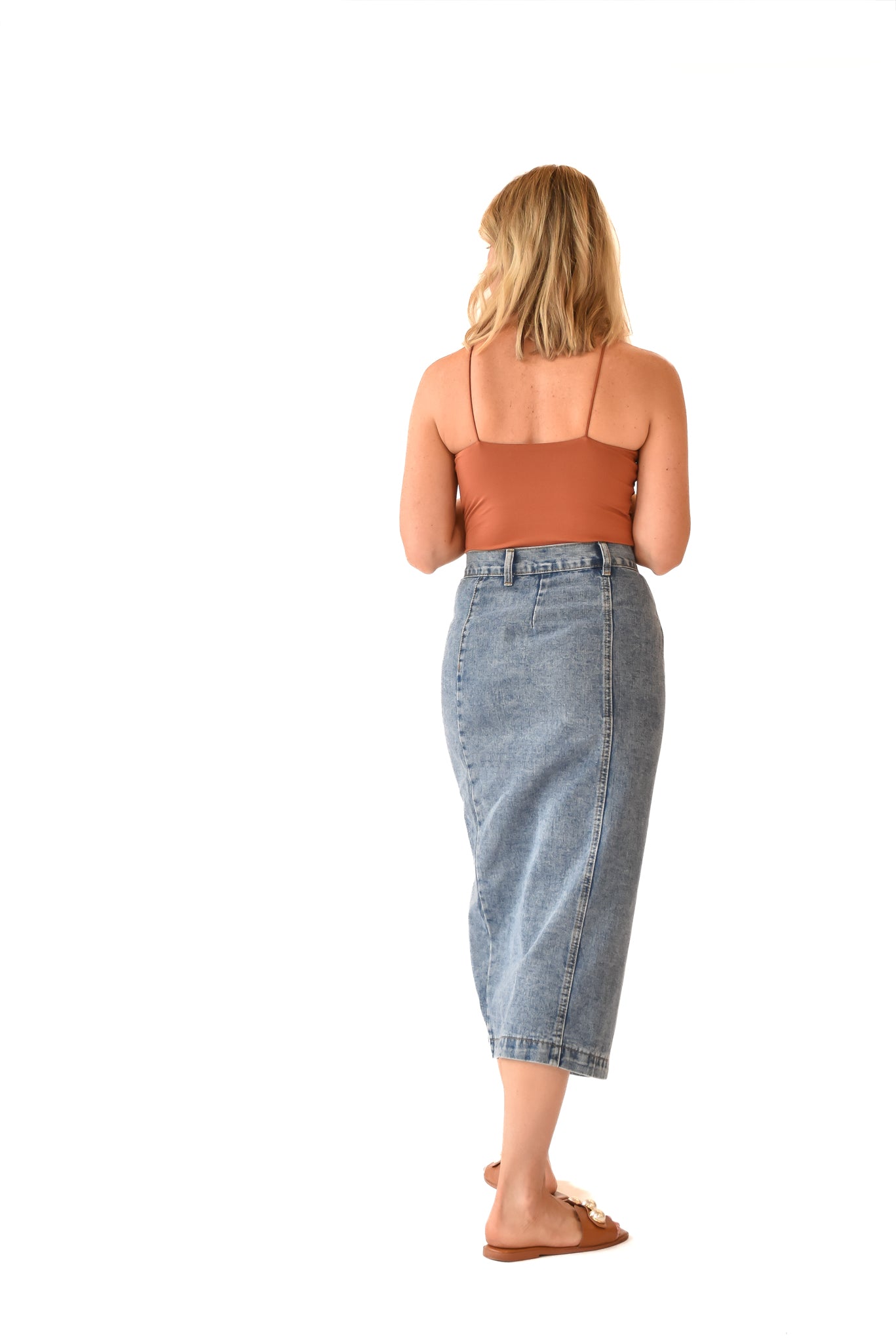 Alexa Denim Skirt